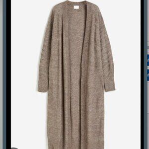 HM Long Beige Cardigan